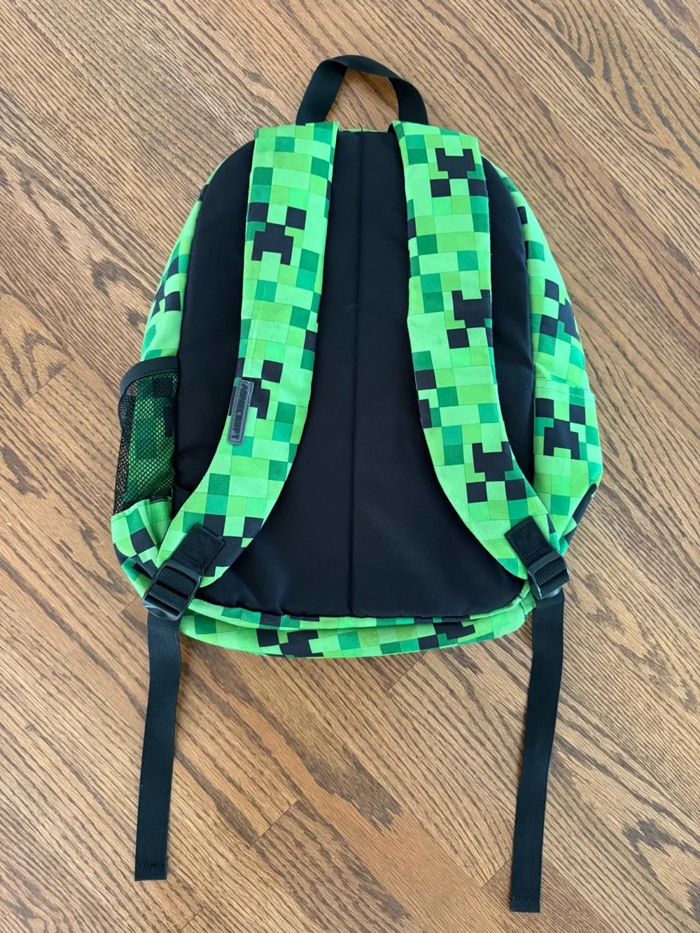 Minecraft Creeper Green/Black Backpack